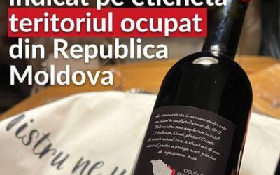 „Cicatrice” – primul vin ce are pe contraetichetă indicația teritoriului ocupat din Republica Moldova